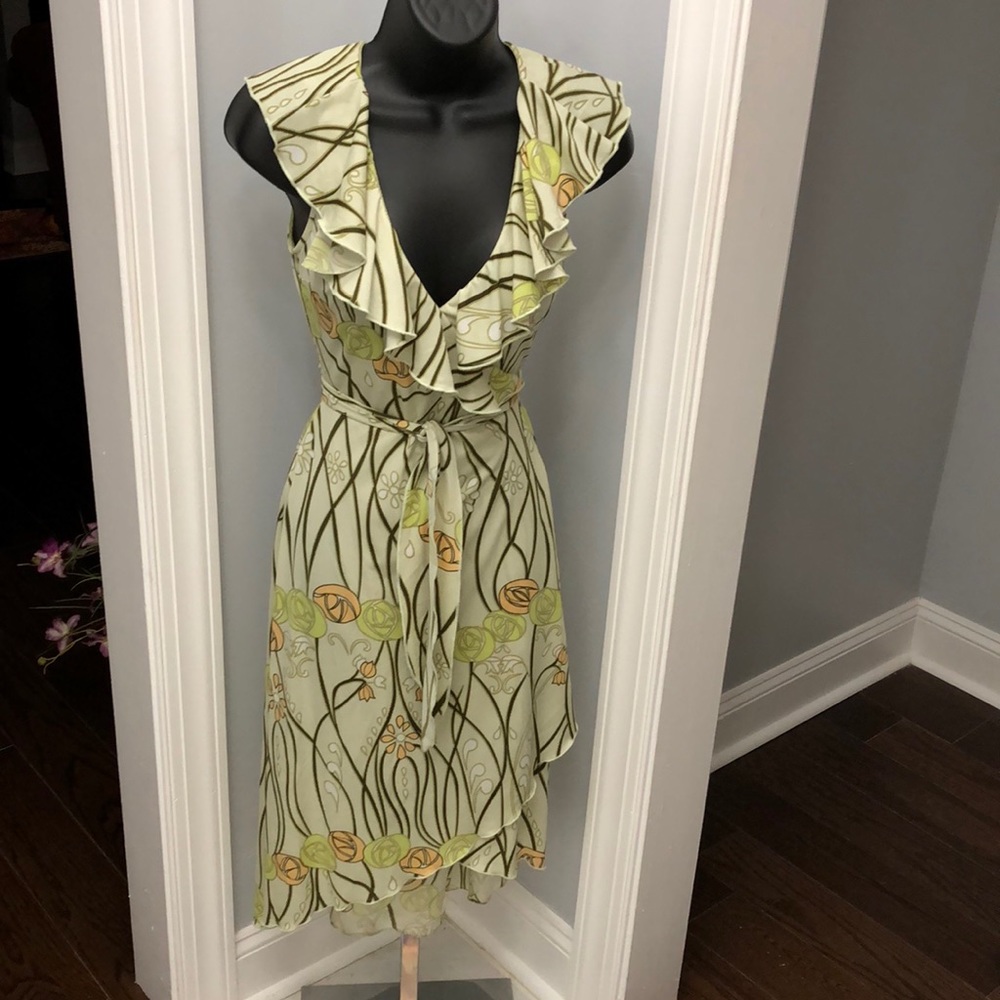 BEBE WRAP DRESS